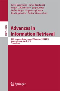 Book Cover for Advances in Information Retrieval by European Conference on IR Research