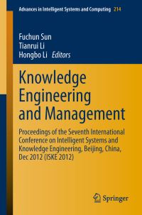 Book Cover for Knowledge Engineering and Management by Fuchun Sun, Tianrui Li, Hongbo Li