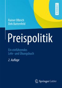 Book Cover for Preispolitik by Rainer Olbrich, Dirk Battenfeld