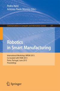 Book Cover for Robotics in Smart Manufacturing by WRSM Workshop