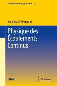 Book Cover for Physique Des Ecoulements Continus by JeanPaul Caltagirone
