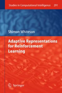 Book Cover for Adaptive Representations for Reinforcement Learning by Shimon Whiteson