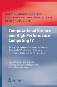 Book Cover for Computational Science and High Performance Computing IV by Egon Krause, Yurii Shokin, Michael M Resch, Dietmar Kröner, Nina Shokina