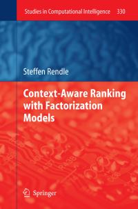 Book Cover for Context-Aware Ranking With Factorization Models by Steffen Rendle