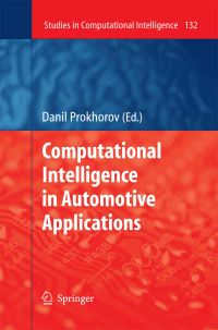 Book Cover for Computational Intelligence in Automotive Applications by Danil Prokhorov