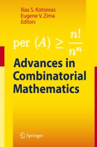 Book Cover for Advances in Combinatorial Mathematics by Ilias S Kotsireas, Eugene V Zima
