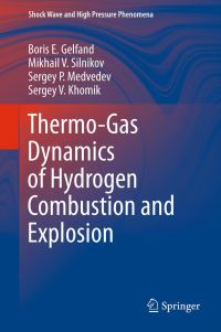 Book Cover for Thermo-Gas Dynamics of Hydrogen Combustion and Explosion by Boris E Gelfand, Mikhail V Silnikov, Sergey P Medvedev, Sergey V Khomik