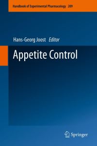 Book Cover for Appetite Control by HansGeorg Joost