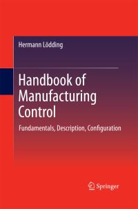 Book Cover for Handbook of Manufacturing Control by Hermann Lödding