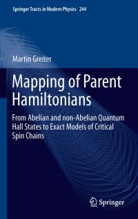 Book Cover for Mapping of Parent Hamiltonians by Martin Greiter