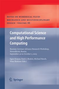 Book Cover for Computational Science and High Performance Computing by Egon Krause, Yurii I Shokin, Nina Shokina