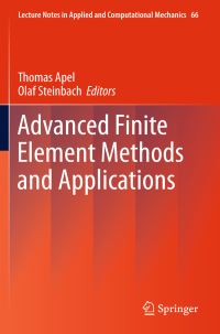 Book Cover for Advanced Finite Element Methods and Applications by Thomas Apel, Olaf Steinbach