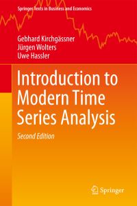 Book Cover for Introduction to Modern Time Series Analysis by Gebhard Kirchgässner, Jürgen Wolters, Uwe Hassler