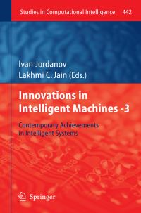 Book Cover for Innovations in Intelligent Machines -3 by Ivan Jordanov, Lakhmi C Jain