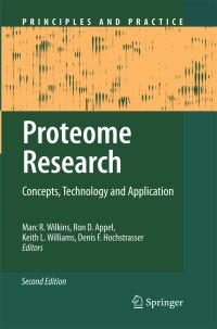 Book Cover for Proteome Research by MR Wilkins, RD Appel, KL Williams, DF Hochstrasser