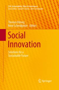 Book Cover for Social Innovation by Thomas Osburg, René Schmidpeter