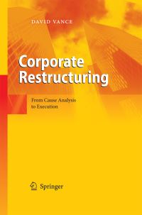 Book Cover for Corporate Restructuring by David Vance