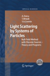 Book Cover for Light Scattering by Systems of Particles by Adrian Doicu, Thomas Wriedt, Yuri A Eremin