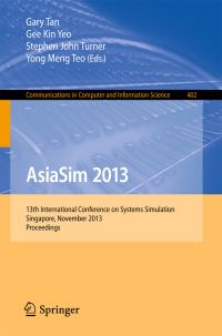Book Cover for AsiaSim 2013 by Asia Simulation Conference