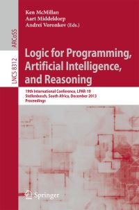 Book Cover for Logic for Programming, Artificial Intelligence, and Reasoning by LPAR Conference