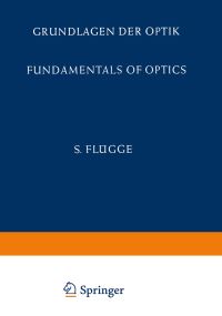 Book Cover for Grundlagen Der Optik / Fundamentals of Optics. Optik / Optics by E Bergstrand, A Maréchal, M Françon, H Wolter
