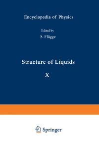 Book Cover for Structure of Liquids / Struktur Der Flüssigkeiten. Mechanisches Und Thermisches Verhalten Der Materie / Mechanical and Thermal Behaviour of Matter by H S Green, Syu Ono, Sohei Kondo, Frank P Buff