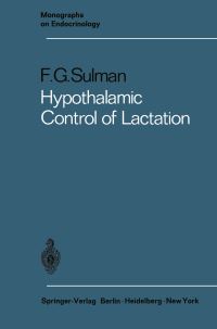 Book Cover for Hypothalamic Control of Lactation by Felix G Sulman