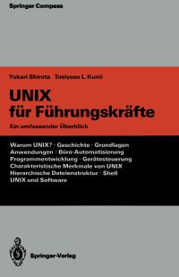 Book Cover for UNIX Für Führungskräfte by Yukari Shirota, Tosiyasu L Kunii
