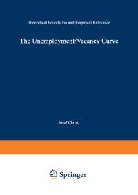 Book Cover for The Unemployment/Vacancy Curve by Josef Christl