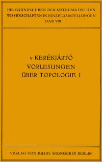 Book Cover for Vorlesungen Über Topologie by B v Keraekjaartao
