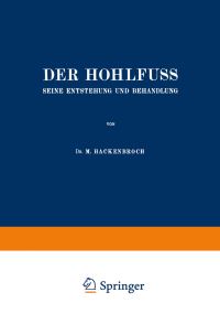 Book Cover for Der Hohlfuss by M Hackenbroch