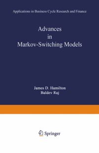 Book Cover for Advances in Markov-Switching Models by James D Hamilton, Baldev Raj