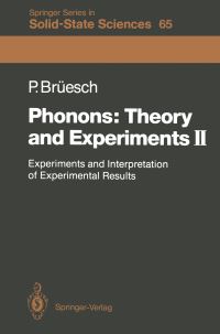 Book Cover for Phonons: Theory and Experiments II by Peter Brüesch