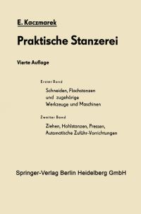 Book Cover for Schneiden, Flachstanzen Und Zugehörige Werkzeuge Und Maschinen by Eugen Kaczmarek