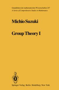 Book Cover for Group Theory I by M Suzuki