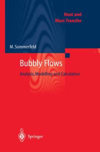 Book Cover for Bubbly Flows by Martin Sommerfeld
