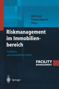 Book Cover for Riskmanagement Im Immobilienbereich by Ulrich Lutz, Thomas Klaproth