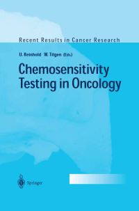 Book Cover for Chemosensitivity Testing in Oncology by Uwe Reinhold, Wolfgang Tilgen