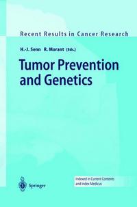Book Cover for Tumor Prevention and Genetics by HansJörg Senn, Rudolf Morant