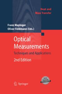 Book Cover for Optical Measurements by Oliver Feldmann, F Mayinger