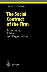 Book Cover for The Social Contract of the Firm by Lorenzo Sacconi