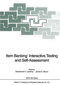 Book Cover for Item Banking by Dieudonne A Leclercq, James E Bruno