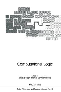 Book Cover for Computational Logic by Ulrich Berger, Helmut Schwichtenberg