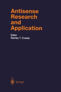 Book Cover for Antisense Research and Application by Stanley T Crooke
