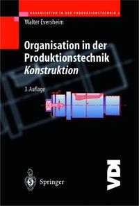 Book Cover for Organisation in Der Produktionstechnik by Walter Eversheim