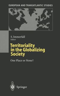 Book Cover for Territoriality in the Globalizing Society by Jv Hagen, Stefan Immerfall