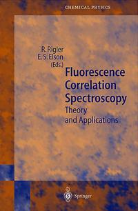 Book Cover for Fluorescence Correlation Spectroscopy by R Rigler, ES Elson