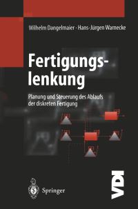 Book Cover for Fertigungslenkung by Wilhelm Dangelmaier, HansJürgen Warnecke