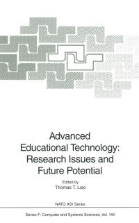 Book Cover for Advanced Educational Technology by Thomas T Liao