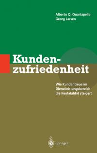 Book Cover for Kundenzufriedenheit by Alberto Q Quartapelle, Georg Larsen